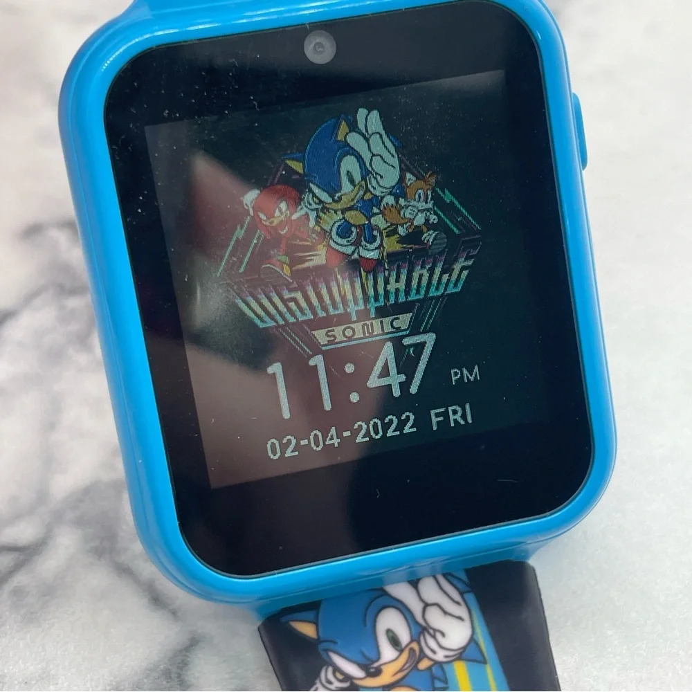 Accutime Sonic the Hedgehog Kids' Interactive Smart Watch